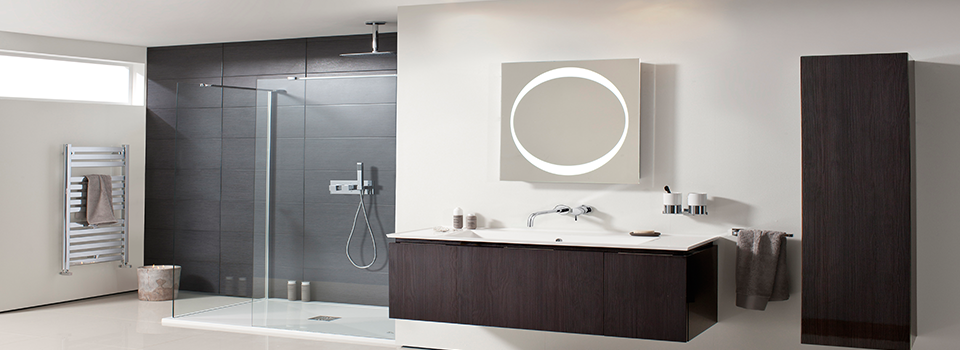 A modern bathroom installation